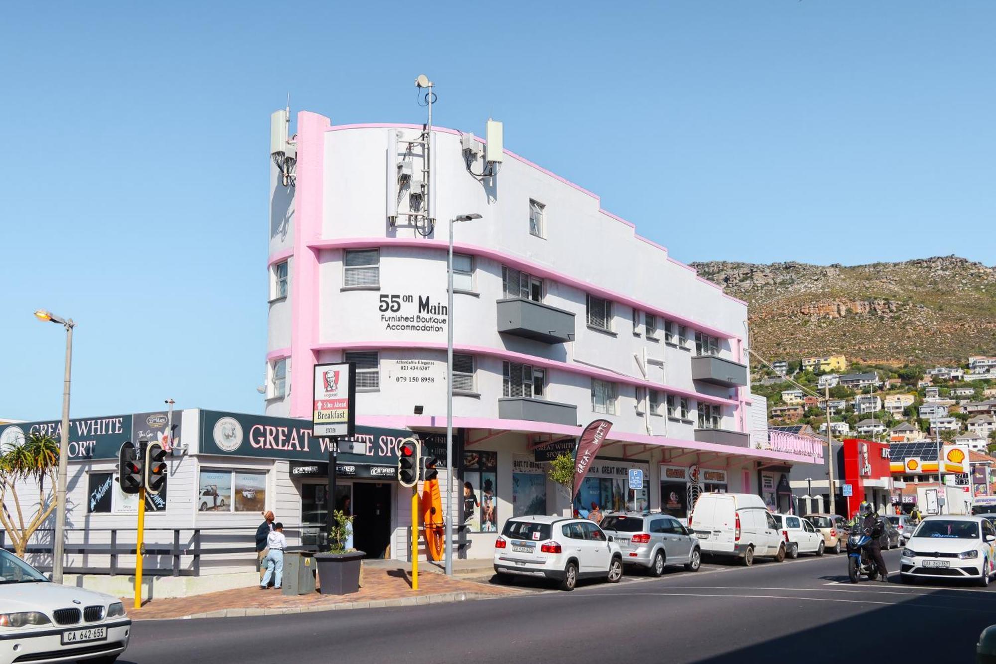 55 On Main Guesthouse And Spa Fish Hoek Exterior foto
